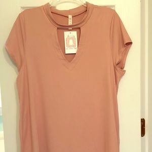 Keyhole Top Blouse